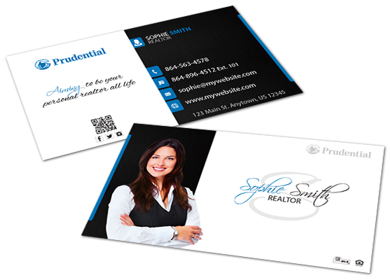 Prudential Business Cards, Prudential Agent Business Cards, Modern Prudential Business Cards, Prudential Business Card Template