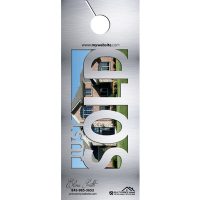 Real Estate Door Hangers | Real Estate Agent Door Hangers, Real Estate Office Door Hangers, Realtor Door Hangers, Real Estate Broker Door Hangers