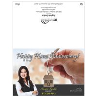 Real Estate Greeting Cards, Real Estate Cards, Realtor Greeting Cards, Realtor Cards, Broker Greeting Cards, Real Estate Agent Cards, Real Estate Office Cards, Happy home Anniversary Cards