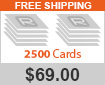 2500 Cards