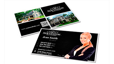 New Century Realty Business Cards