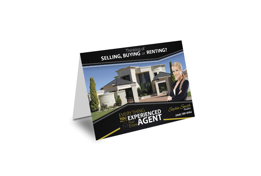 Real Estate Greeting Card Real Estate Greeting Card Template