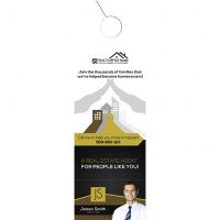 Door hangers Business Card Slits, Door Hanger Business Card Holder, Door hangers Tear Off Business Card