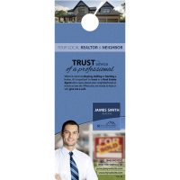 Real Estate Door Hangers, Real Estate Agent Door Hangers, Real Estate Office Door Hangers, Realtor Door Hangers, Real Estate Broker Door Hangers