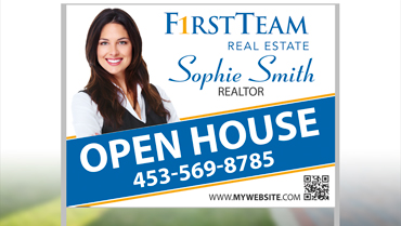 First Team Real Estate Yard Signs
