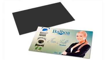 Balboa Real Estate Business Card Magnets