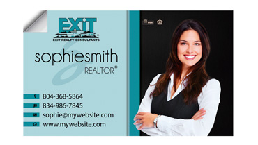 Exit Realty Business Card Stickers
