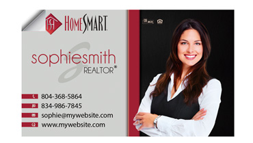 HomeSmart Business Card Stickers