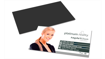 Platinum Realty Business Card Magnets