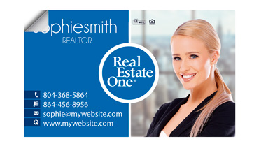 Real Estate One Business Card Stickers