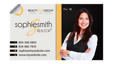 Realty One Group Business Card Stickers