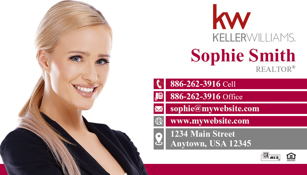 Keller Williams Business Cards, Keller Williams Business Templates, Keller Williams Business Card Ideas, Keller Williams Business Card Designs, Keller Williams Business Card Printing