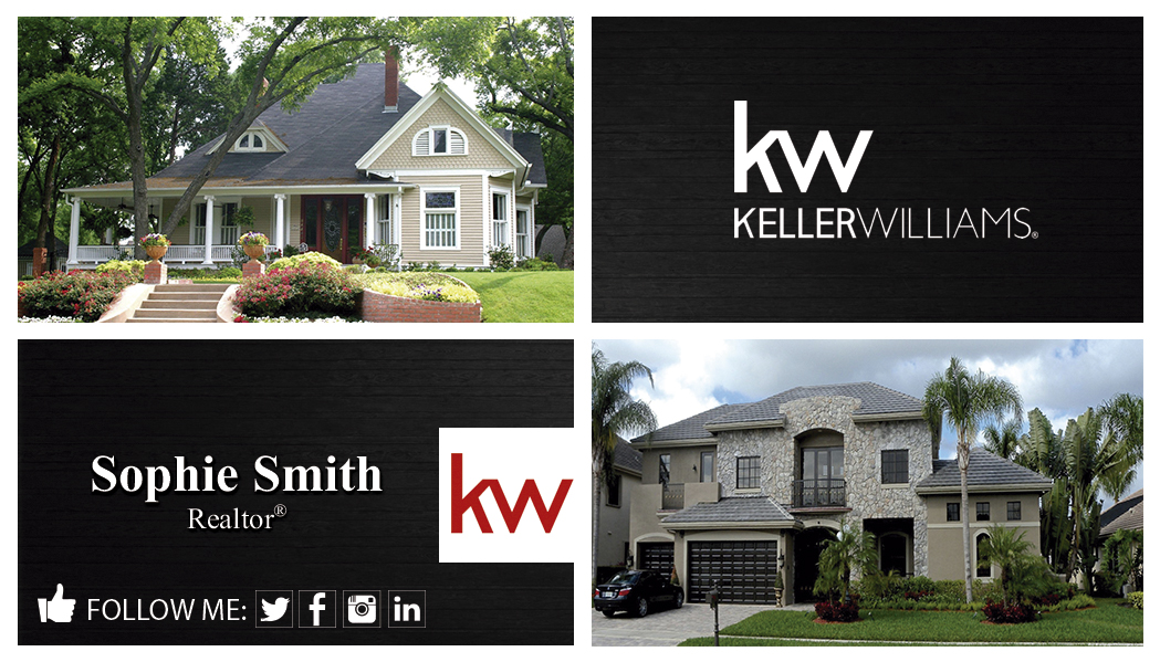 Keller Williams Business Cards, Keller Williams Business Templates, Keller Williams Business Card Ideas, Keller Williams Business Card Designs, Keller Williams Business Card Printing