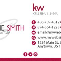 Keller Williams Business Cards, Keller Williams Realtor Business Cards, Keller Williams Agent Business Cards, Keller Williams Office Business Cards, Keller Williams Broker Business Cards