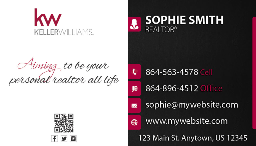Keller Williams Business Cards Keller Williams Business Card Template