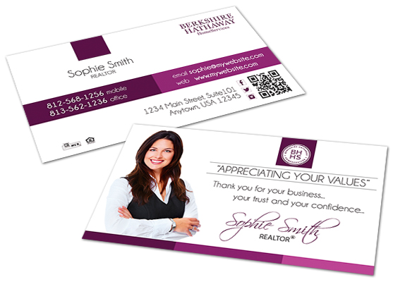 Berkshire Hathaway Business Cards, Berkshire Hathaway Agent Business Cards, Berkshire Hathaway Team Business Cards, Berkshire Hathaway Office Business Cards, Modern Berkshire Hathaway Business Cards, Berkshire Hathaway Business Card Template