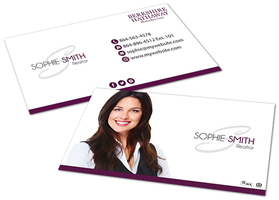 Berkshire Hathaway Business Cards, Berkshire Hathaway Agent Business Cards, Berkshire Hathaway Team Business Cards, Berkshire Hathaway Office Business Cards, Modern Berkshire Hathaway Business Cards, Berkshire Hathaway Business Card Template
