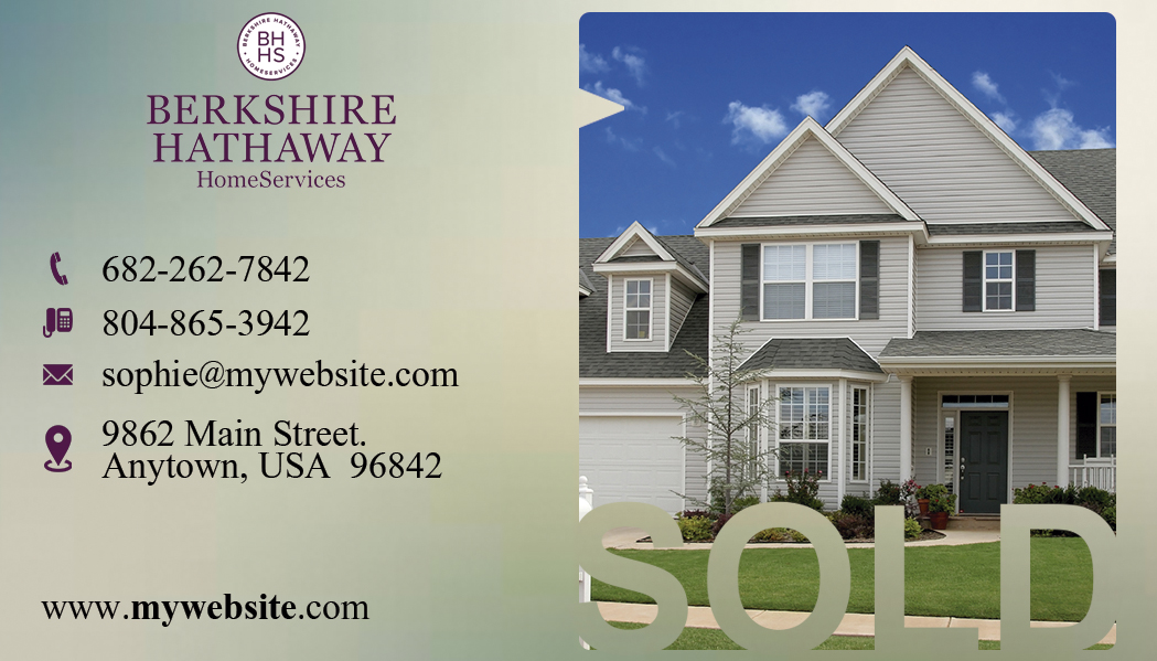 Berkshire Hathaway Business Cards, Unique Berkshire Hathaway Business Cards, Best Berkshire Hathaway Business Cards, Berkshire Hathaway Business Card Ideas, Berkshire Hathaway Business Card Template
