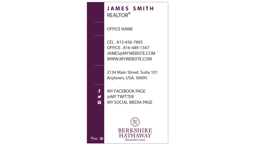 Berkshire Hathaway Business Cards, Unique Berkshire Hathaway Business Cards, Best Berkshire Hathaway Business Cards, Berkshire Hathaway Business Card Ideas, Berkshire Hathaway Business Card Template