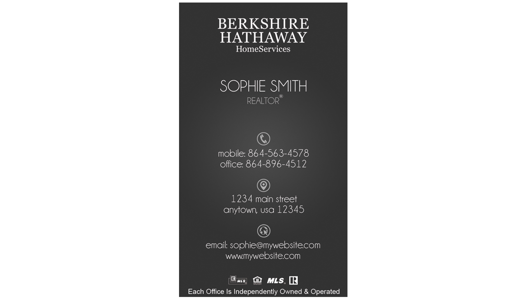 Berkshire Hathaway Business Cards, Unique Berkshire Hathaway Business Cards, Best Berkshire Hathaway Business Cards, Berkshire Hathaway Business Card Ideas, Berkshire Hathaway Business Card Template