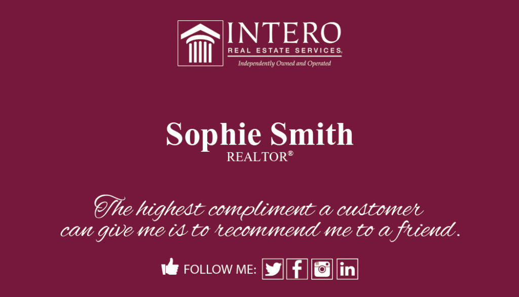 Intero Real Estate Business Cards 01 Intero Real Estate Business Card