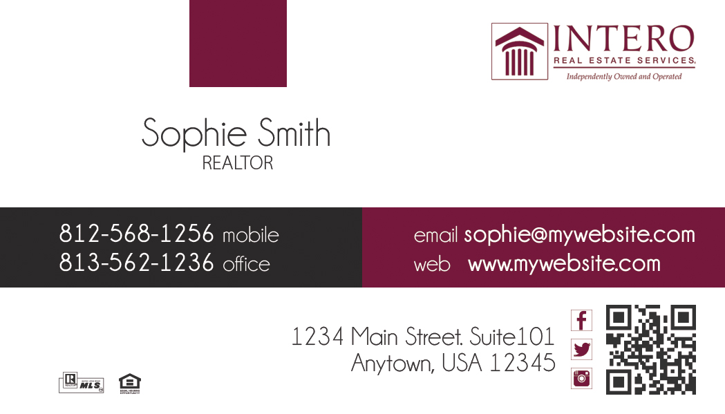 Intero Real Estate Business Cards, Unique Intero Real Estate Business Cards, Best Intero Real Estate Business Cards, Intero Real Estate Business Card Ideas, Intero Real Estate Business Card Template