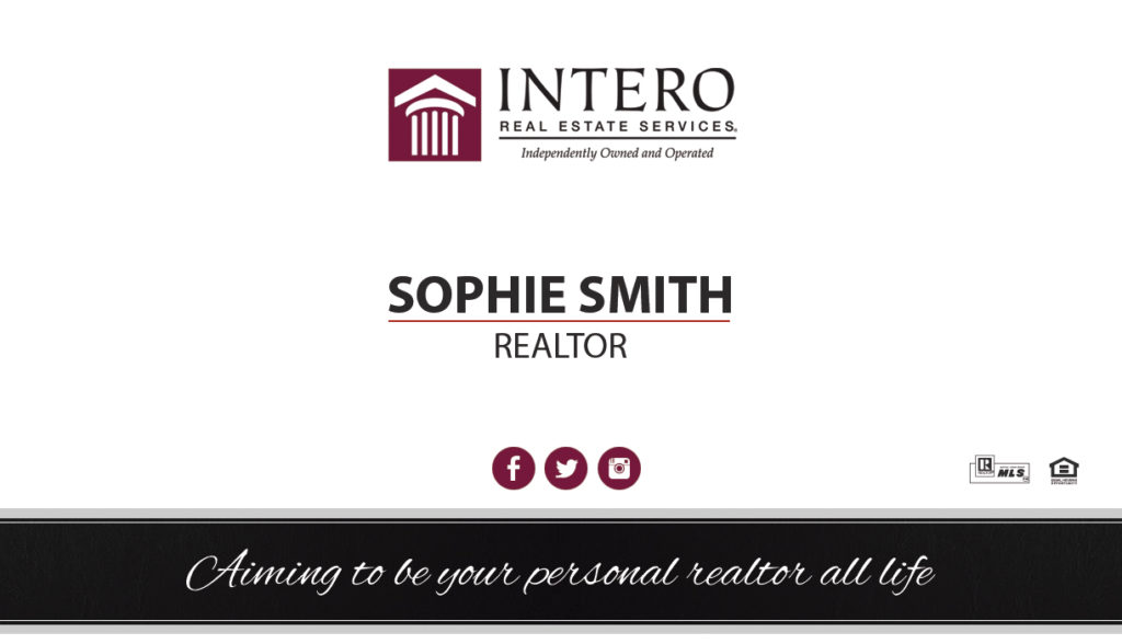 Intero Real Estate Business Cards 29 Intero Real Estate Business Card