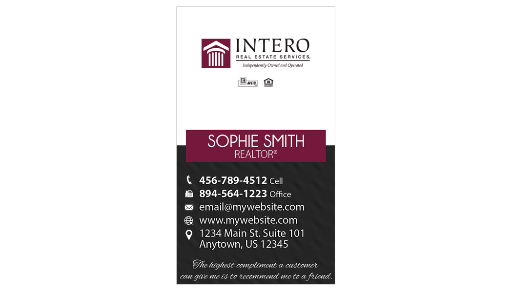 Intero Real Estate Business Cards, Intero Real Estate Business Card Templates, Intero Real Estate Business Card Ideas, Intero Real Estate Business Card Printing, Intero Real Estate Business Card Designs, Intero Real Estate Business Card New Logo
