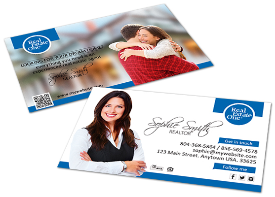 Real Estate One Business Cards, Real Estate One Agent Business Cards, Real Estate One Team Business Cards, Real Estate One Office Business Cards, Modern Real Estate One Business Cards, Real Estate One Business Card Template