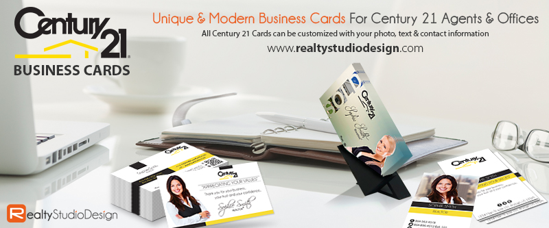 Century 21 Business Card, Unique Century 21 Business Card, Business Cards For Century 21 Agents, Century 21 Business Card Templates, Century 21 Cards