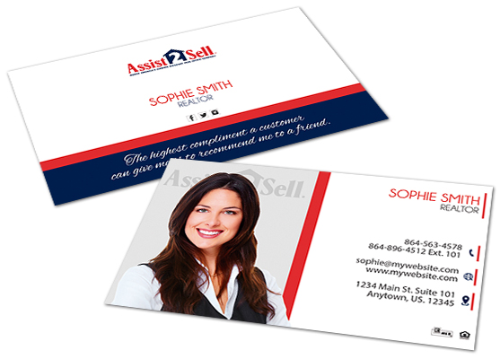 Assist 2 Sell Business Cards, Assist 2 Sell Agent Business Cards, Modern Assist 2 Sell Business Cards, Assist 2 Sell Business Card Template