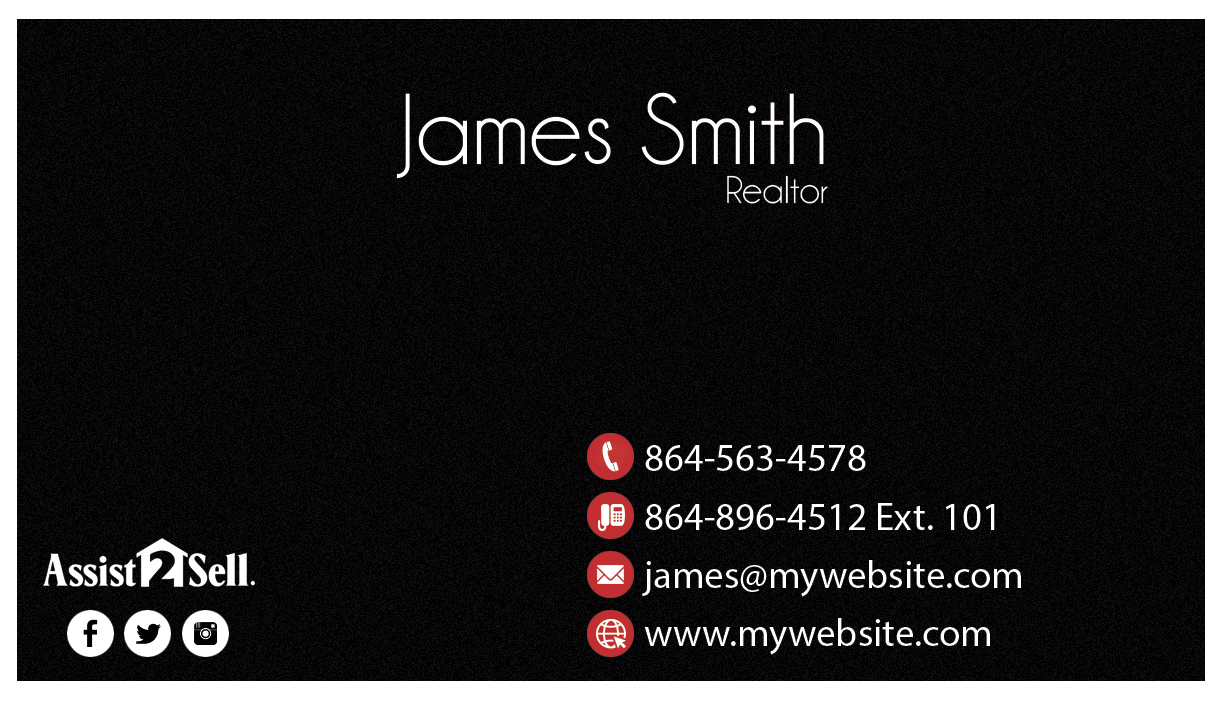 Assist 2 Sell Business Cards 28 | Assist 2 Sell Business Card Template 28