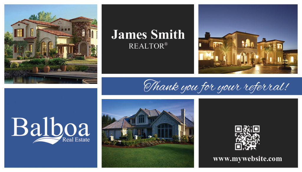 Balboa Real Estate Business Cards 03 Balboa Business Card Template