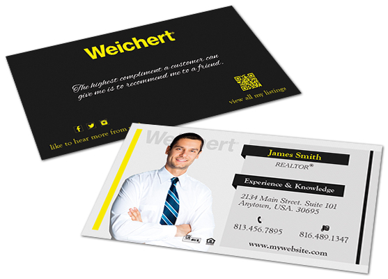Weichert Realtors Business Cards, Weichert Realtors Agent Business Cards, Modern Weichert Realtors Business Cards, Weichert Realtors Business Card Template