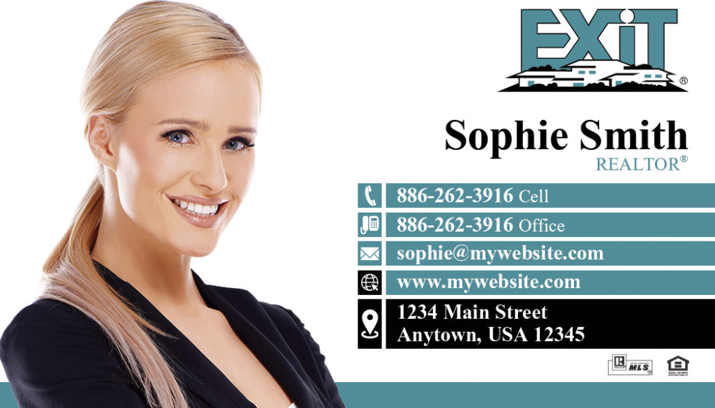 Exit Realty Business Card 01 Exit Realty Business Card Template 01
