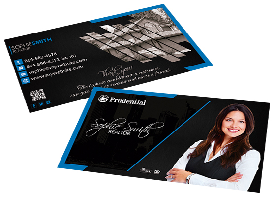 Prudential Business Cards, Prudential Agent Business Cards, Modern Prudential Business Cards, Prudential Business Card Template