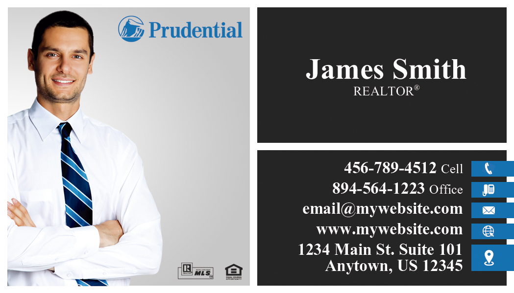 Prudential Cards, Prudential Business Cards, Prudential Agent Cards, Prudential Broker Cards, Prudential Realtor Cards