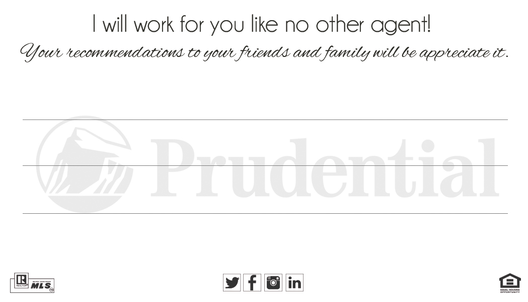 Prudential Cards, Prudential Business Cards, Prudential Agent Cards, Prudential Broker Cards, Prudential Realtor Cards