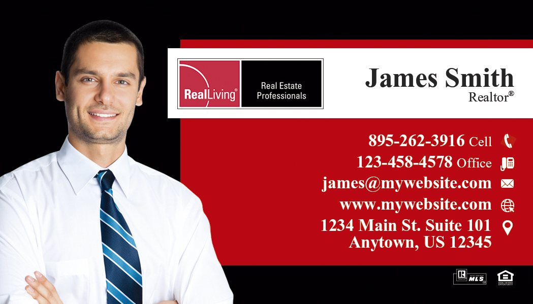 Real Living Cards, Real Living Business Cards, Real Living Agent Cards, Real Living Broker Cards, Real Living Realtor Cards