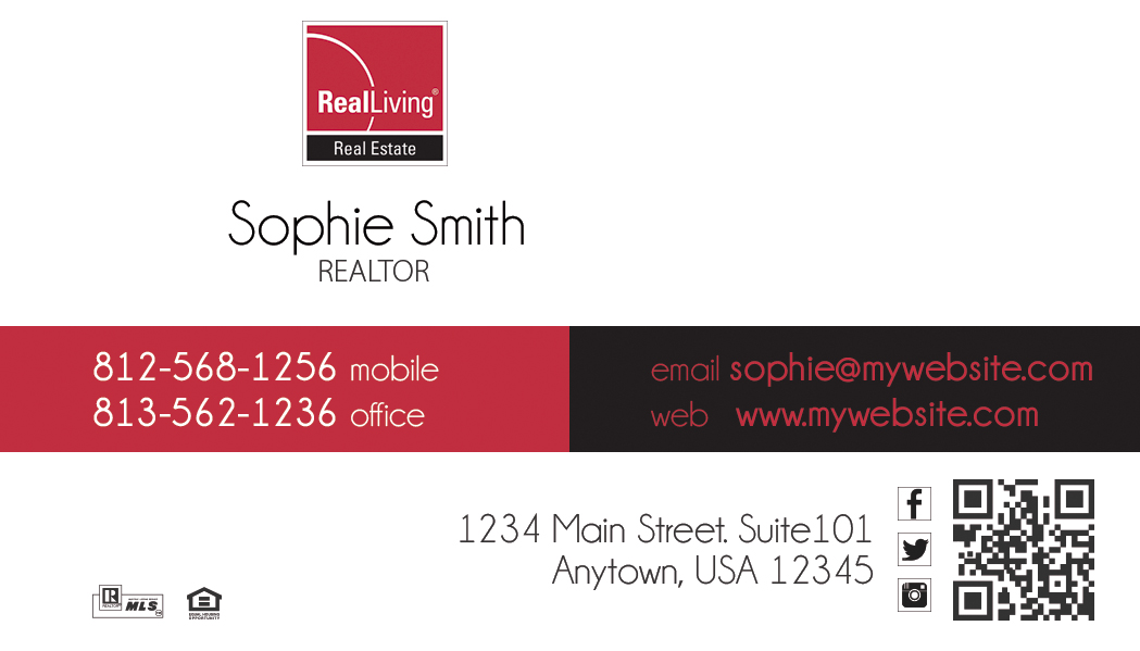 Real Living Business Cards, Unique Real Living Business Cards, Best Real Living Business Cards, Real Living Business Card Ideas