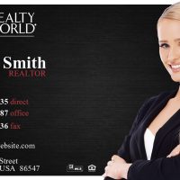 Realty World Business Cards, Unique Realty World Business Cards, Best Realty World Business Cards, Realty World Business Card Ideas