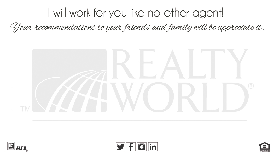 Realty World Cards, Realty World Business Cards, Realty World Agent Cards, Realty World Broker Cards, Realty World Realtor Cards
