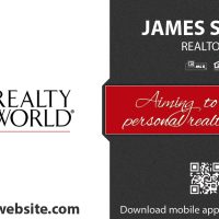 Realty World Cards, Realty World Business Cards, Realty World Agent Cards, Realty World Broker Cards, Realty World Realtor Cards