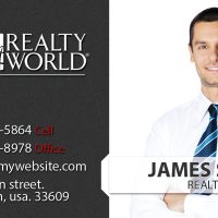 Realty World Cards, Realty World Business Cards, Realty World Agent Cards, Realty World Broker Cards, Realty World Realtor Cards