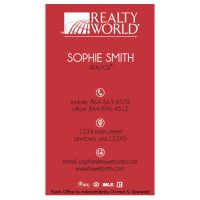 Realty World Business Cards, Unique Realty World Business Cards, Best Realty World Business Cards, Realty World Business Card Ideas