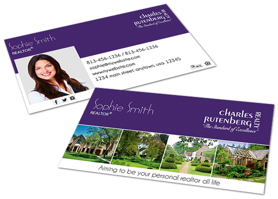 Charles Rutenberg Realty Business Cards, Charles Rutenberg Realty Agent Business Cards, Modern Charles Rutenberg Realty Business Cards, Charles Rutenberg Realty Business Card Template