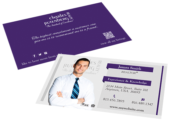 Charles Rutenberg Realty Business Cards, Charles Rutenberg Realty Agent Business Cards, Modern Charles Rutenberg Realty Business Cards, Charles Rutenberg Realty Business Card Template