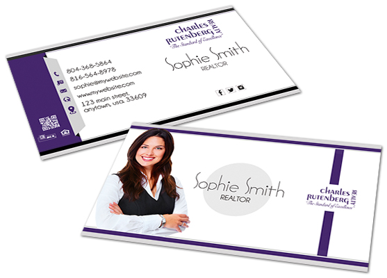 Charles Rutenberg Realty Business Cards, Charles Rutenberg Realty Agent Business Cards, Modern Charles Rutenberg Realty Business Cards, Charles Rutenberg Realty Business Card Template
