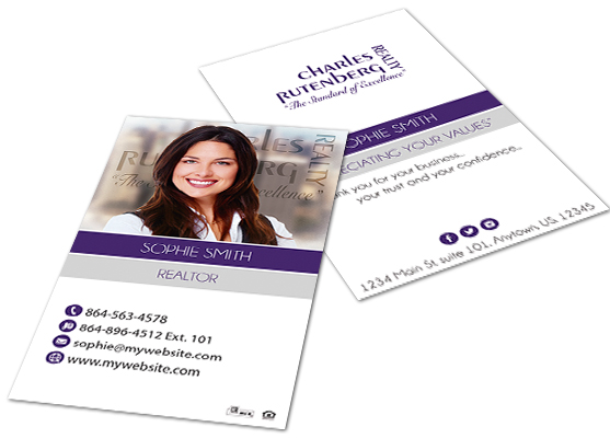 Charles Rutenberg Realty Business Cards, Charles Rutenberg Realty Agent Business Cards, Modern Charles Rutenberg Realty Business Cards, Charles Rutenberg Realty Business Card Template