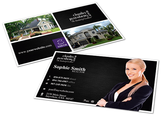 Charles Rutenberg Realty Business Cards, Charles Rutenberg Realty Agent Business Cards, Modern Charles Rutenberg Realty Business Cards, Charles Rutenberg Realty Business Card Template